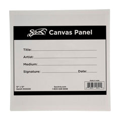 SAX CANVAS PANEL 12X12 IN WHITE