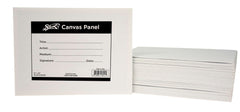 SAX CANVAS PANEL 12X16 IN WHITE PACK OF 36