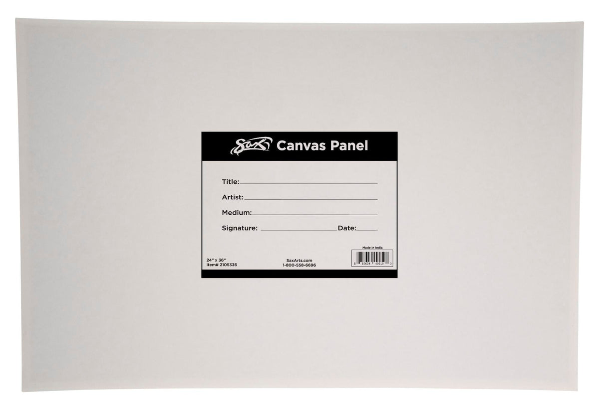 SAX CANVAS PANEL 24X36 IN WHITE