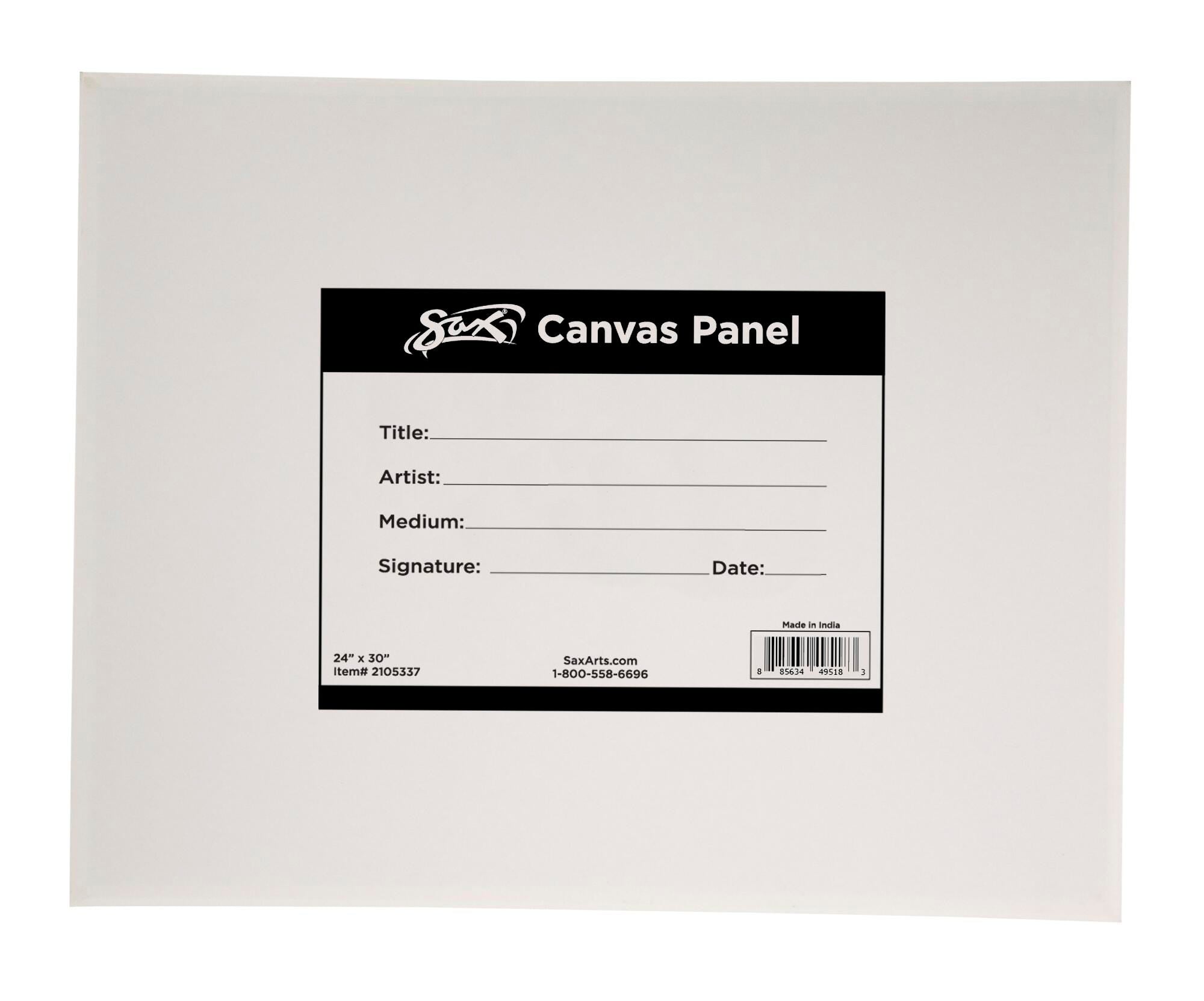 SAX CANVAS PANEL 24X30 IN WHITE