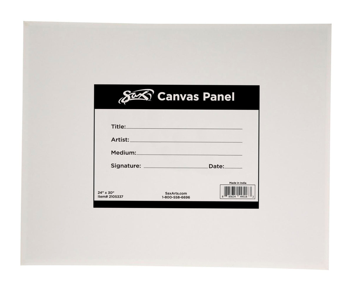 SAX CANVAS PANEL 24X30 IN WHITE