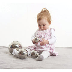 Sensory Reflective Silver Balls X4