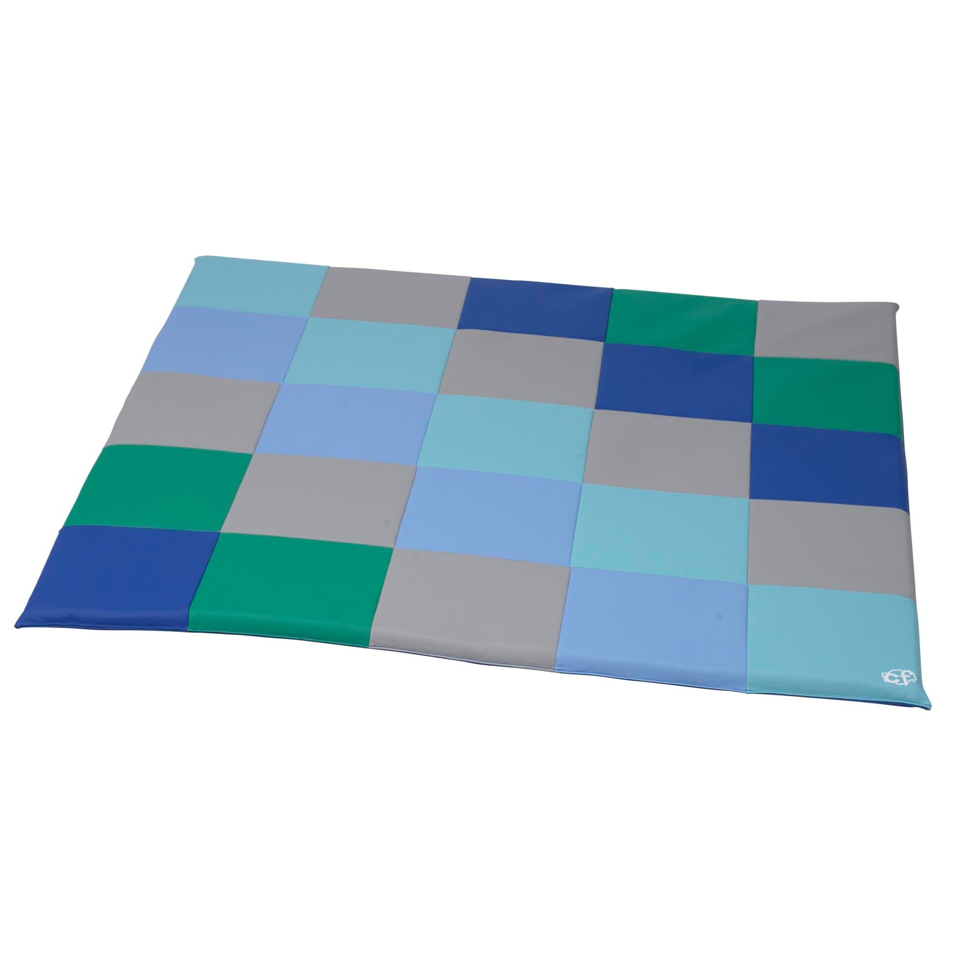 CHILDRENS FACTORY PATCHWORK MAT - 57 X 57 X 1 INCHES - CONTEMPORARY