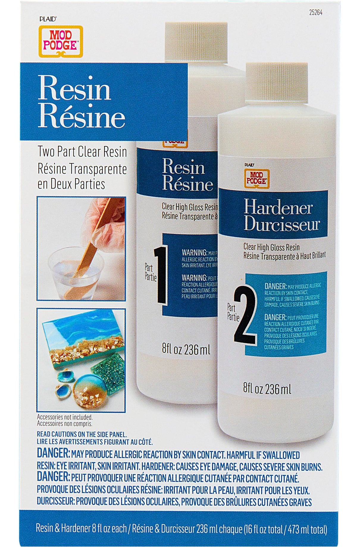 RESIN MOD PODGE 2-PART 16 OZ