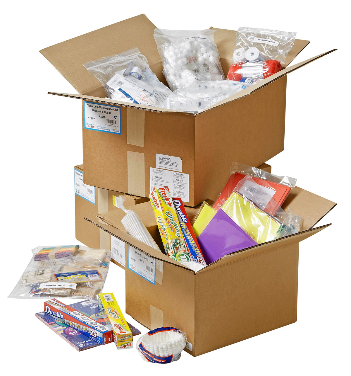 H2M MAKERSPACE 6-8 STEMLAB MATERIALS 3BX