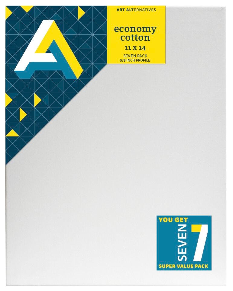 CANVAS STRETCHED 11X14 VALUE PACK OF 7
