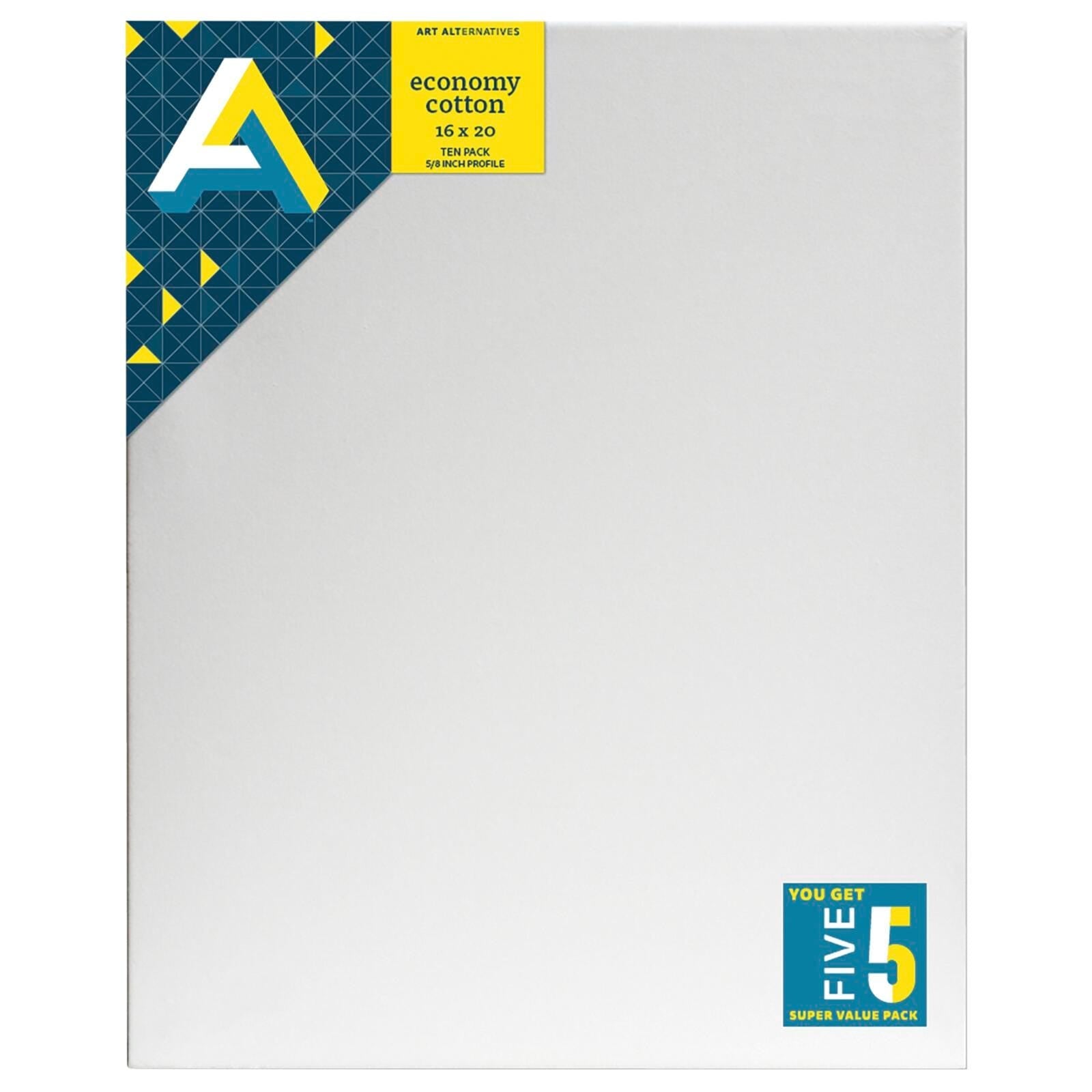 CANVAS STRETCHED 16X20 VALUE PACK OF 5