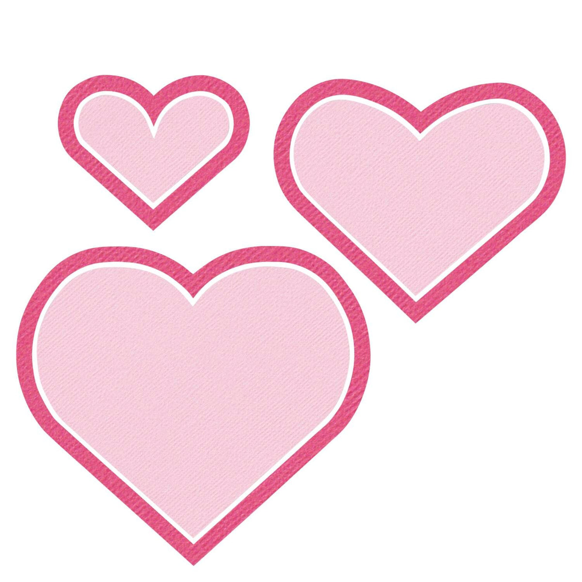 SIZZIX FRAMELITS DIES HEART FRAMES BY OLIVIA ROSE