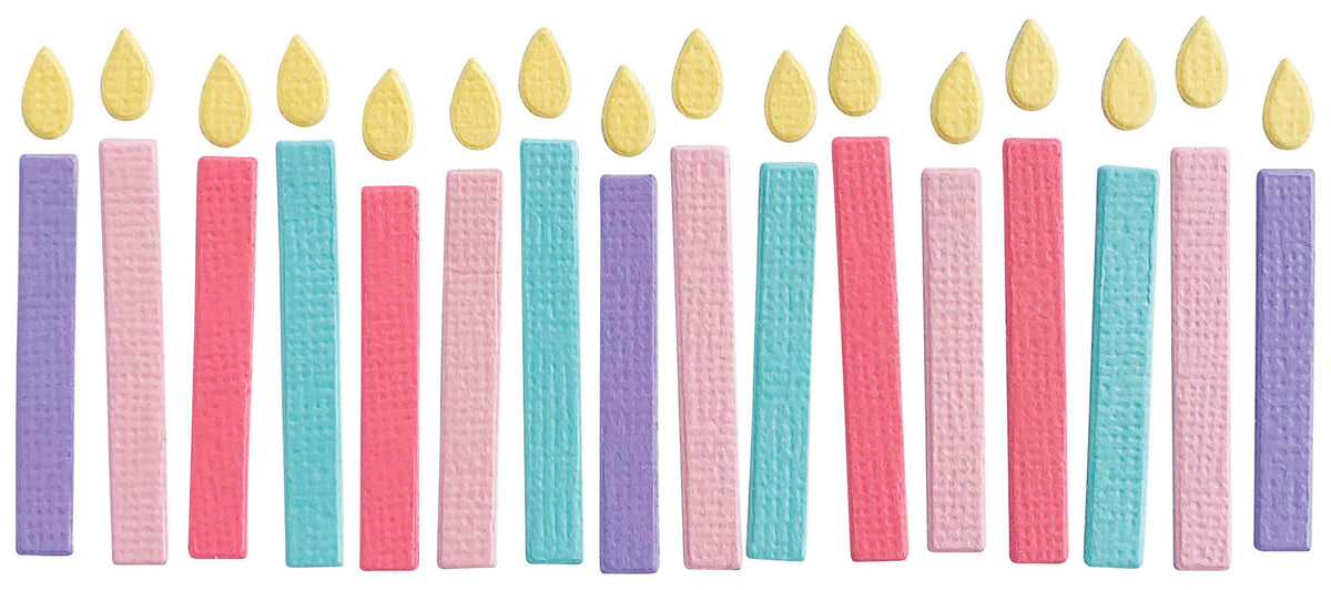 SIZZIX THINLITS DIE BIRTHDAY CANDLES