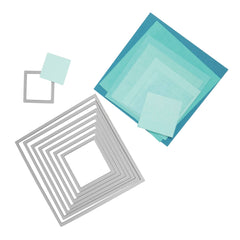 SIZZIX FRAMELITS DIES SQUARES