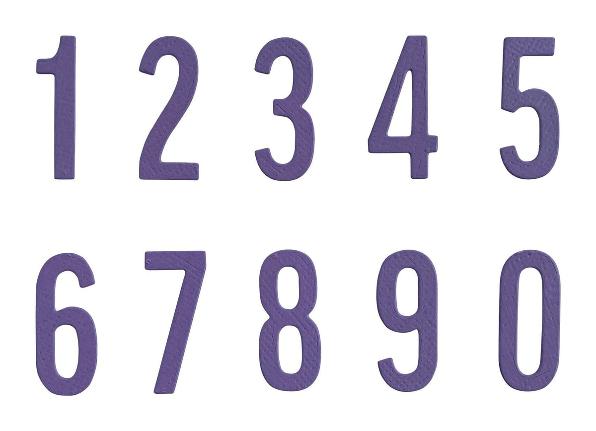 SIZZIX THINLITS DIES BOLD NUMBERS BY ALISON WILLIAMS