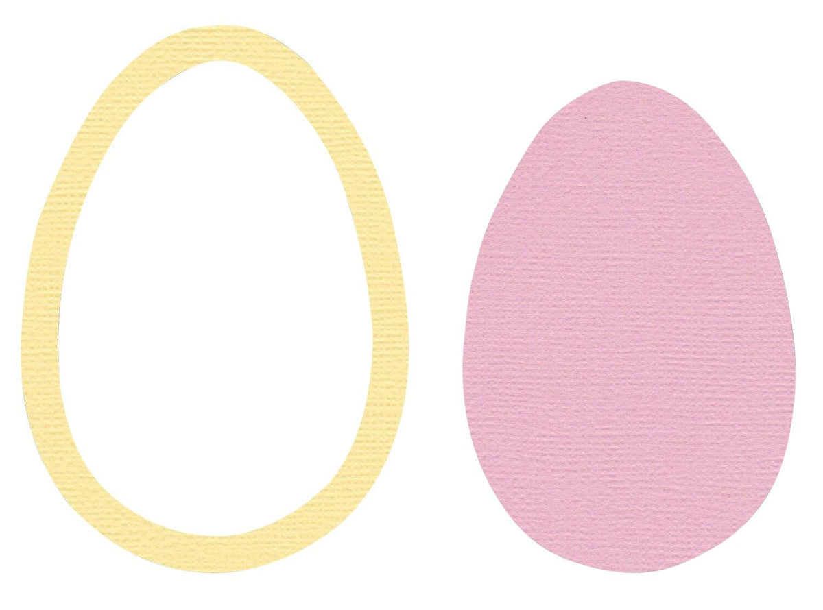 SIZZIX FRAMELITS DIES EGG/BALLOON