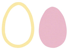 SIZZIX FRAMELITS DIES EGG/BALLOON