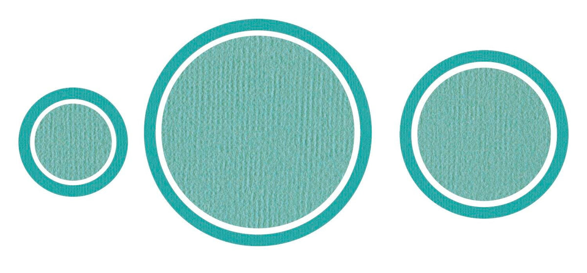 SIZZIX FRAMELITS DIES CIRCLE FRAMES BY OLIVIA ROSE