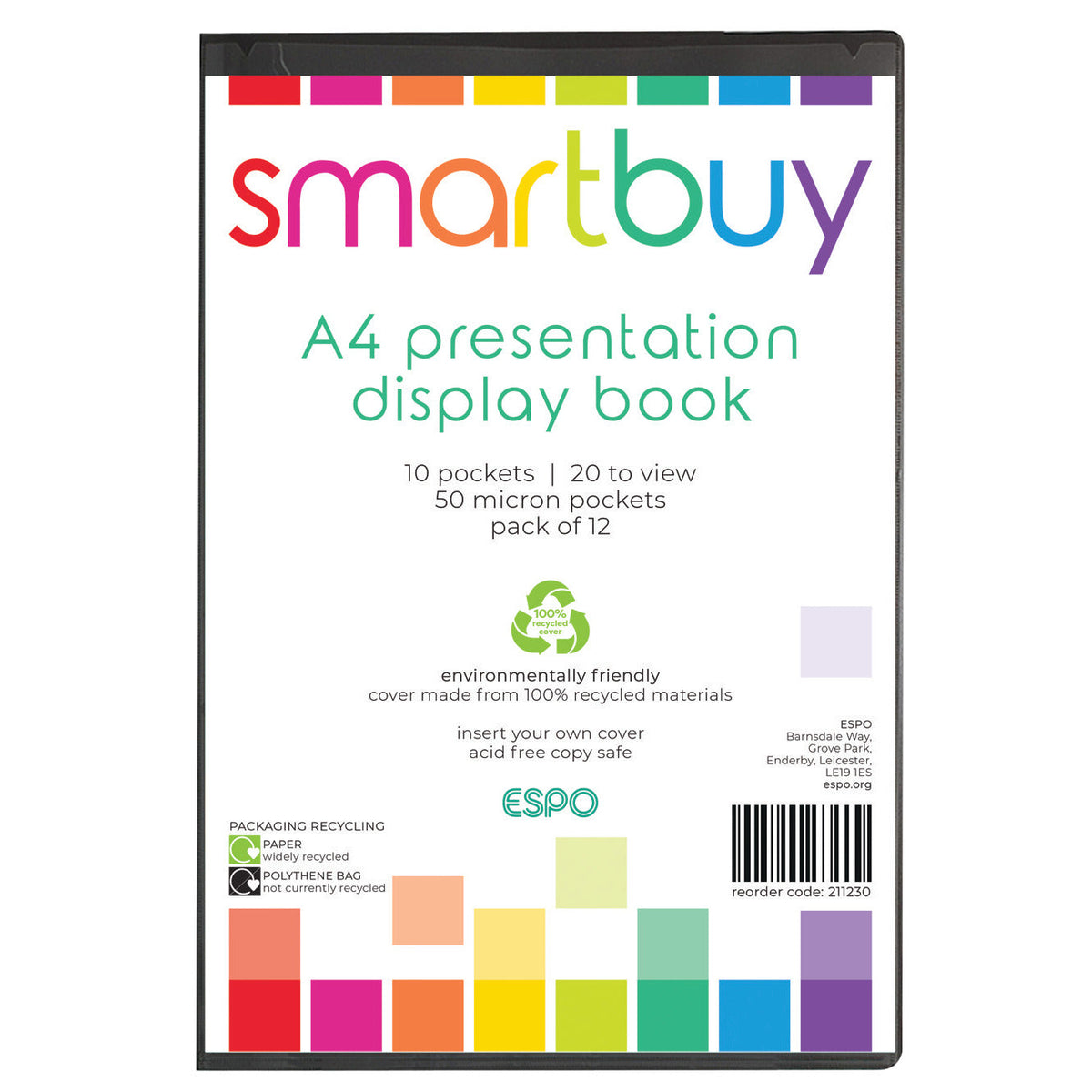 Display Book A4 10 Pock.Pk12