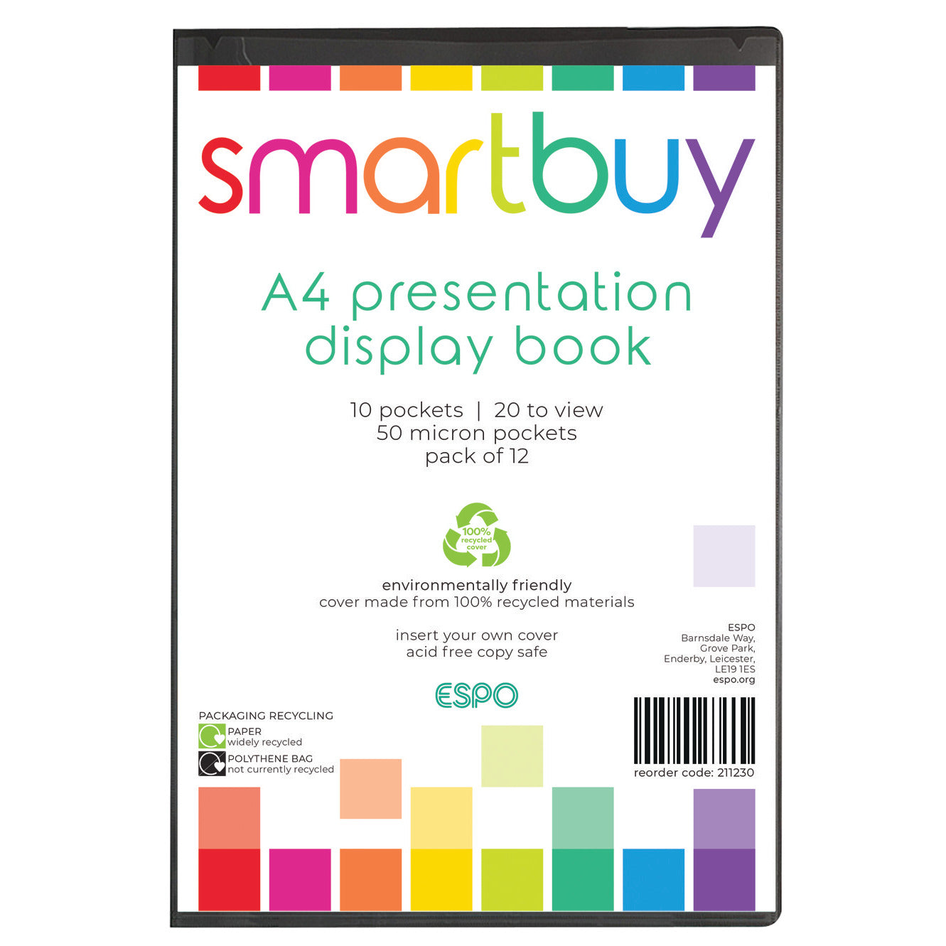 Display Book A4 10 Pock.Pk12