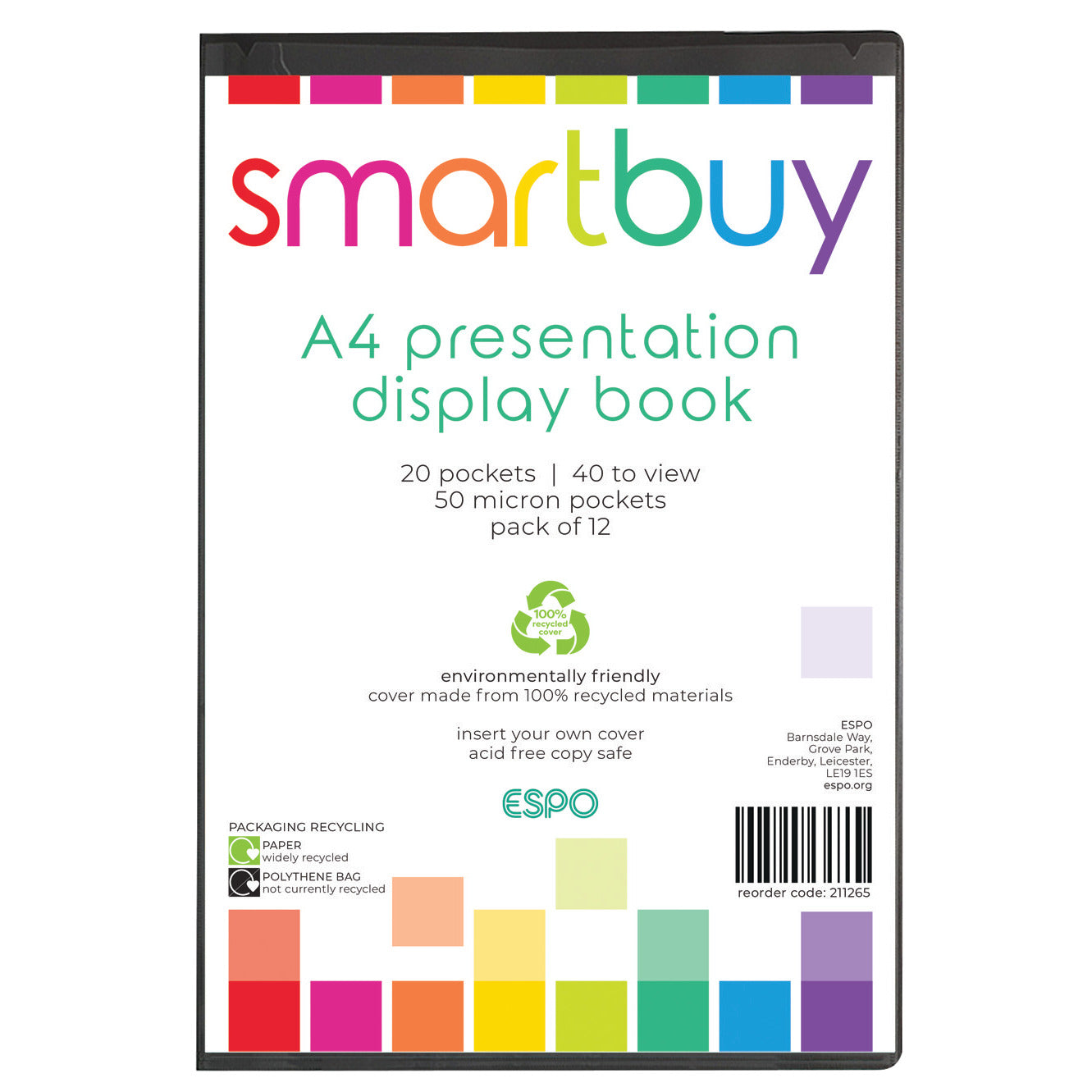 Display Book A4 20 Pock Pk12