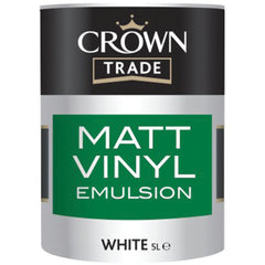 Paint Matt/Emul Brill Wht 5Ltr