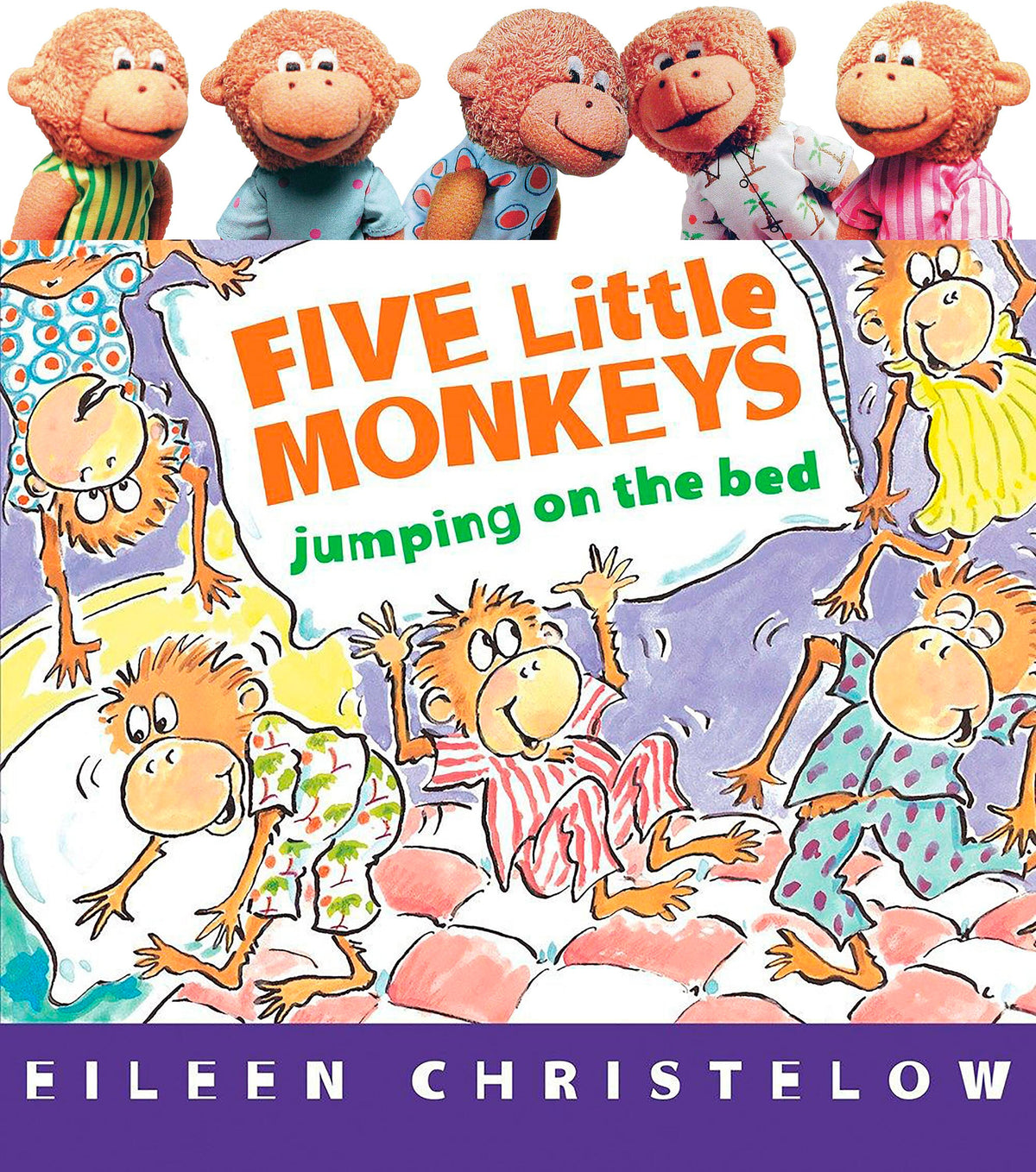 KIT FIVE LITTLE MONKEYS TRADITIONAL STORY