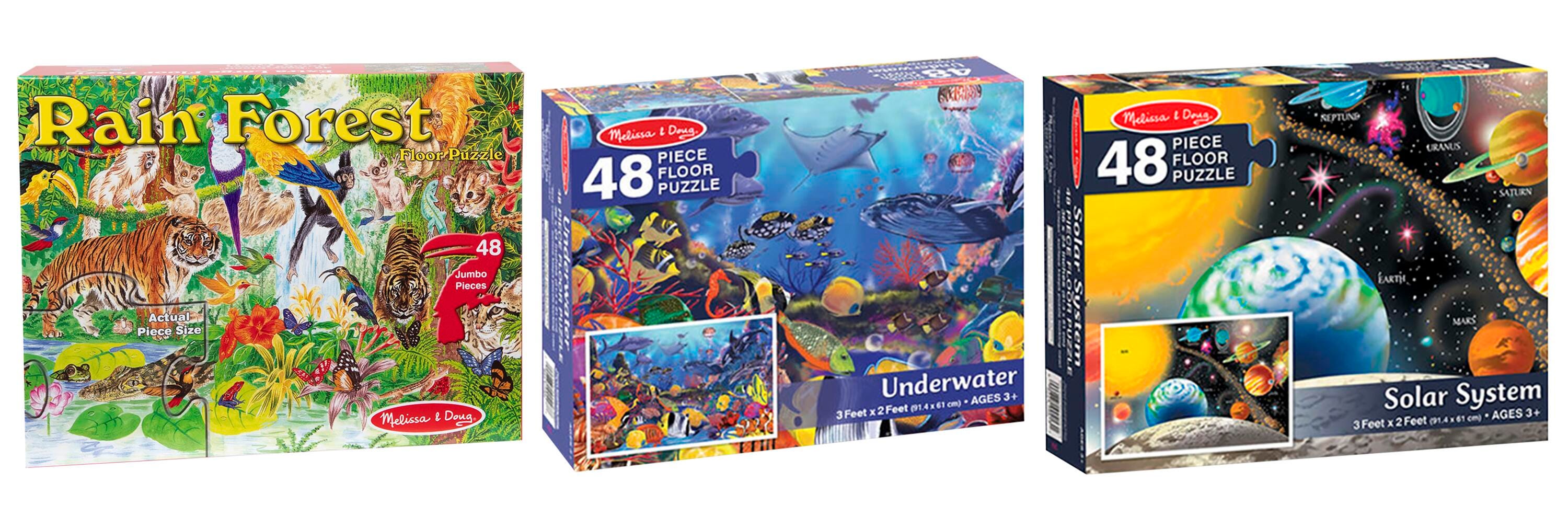 MELISSA AND DOUG SCIENCE PUZZLES - SET OF 3