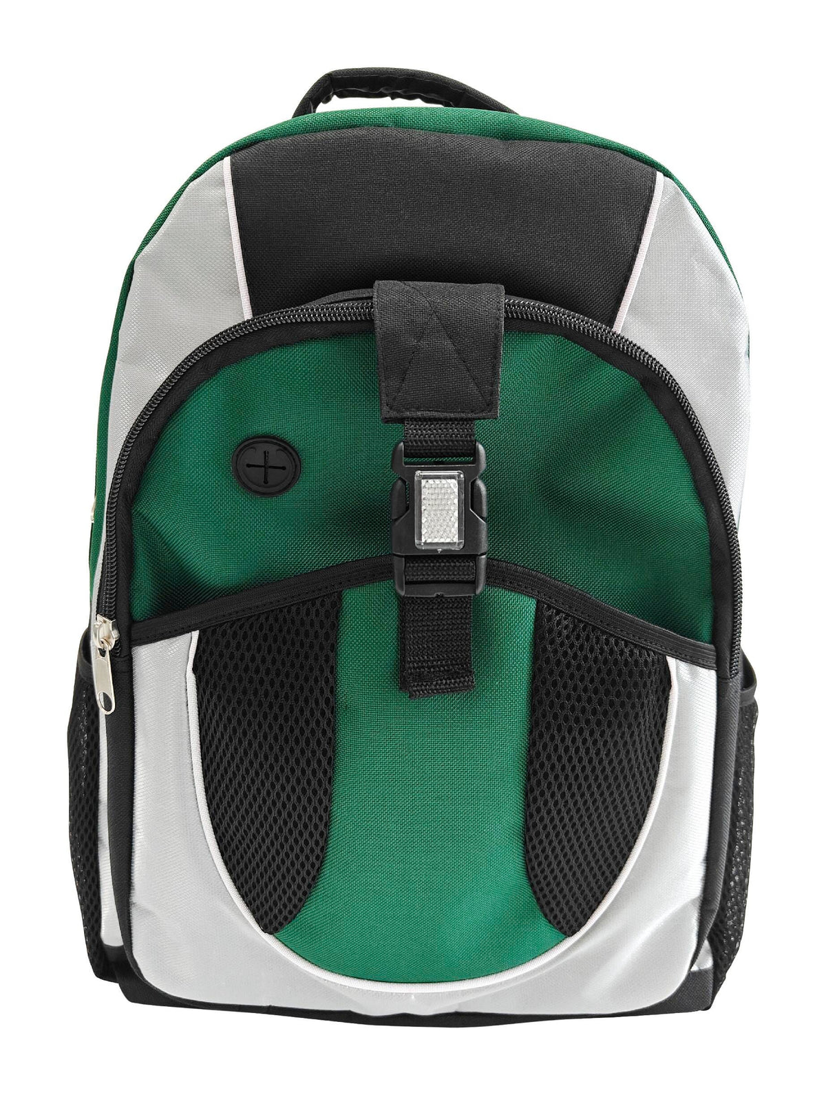 BACKPACK - JUNIOR HIGH STYLE - 18 X 13 X 6 INCHES - FOREST GREEN