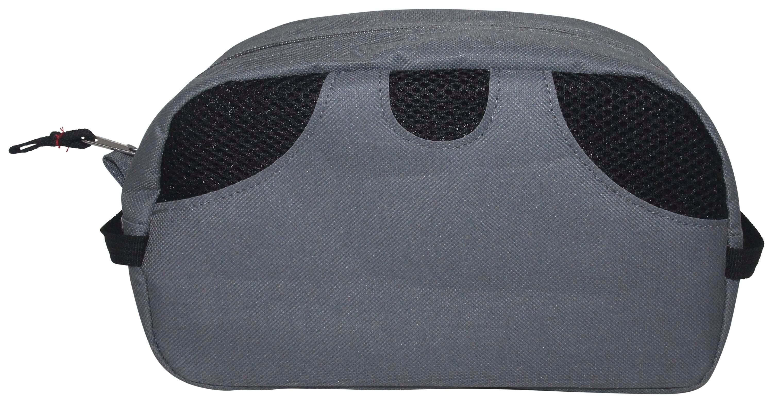 TOILETRY BAG - UNZIPPED - CHARCOAL - KIT COMPONENT
