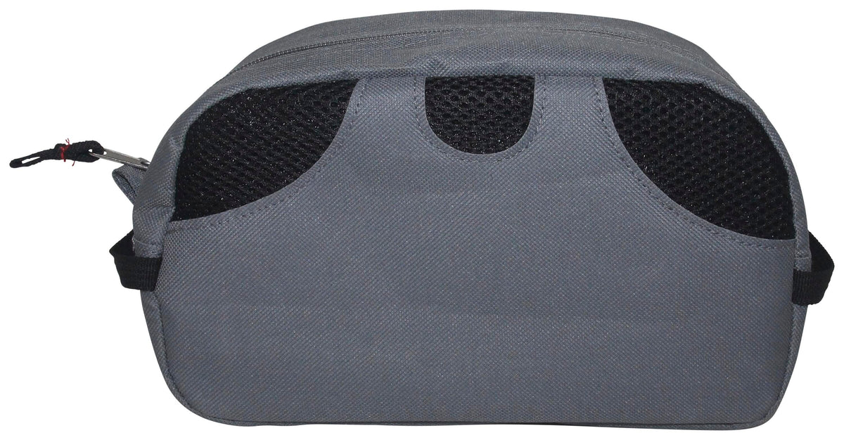 TOILETRY BAG - UNZIPPED - CHARCOAL - KIT COMPONENT