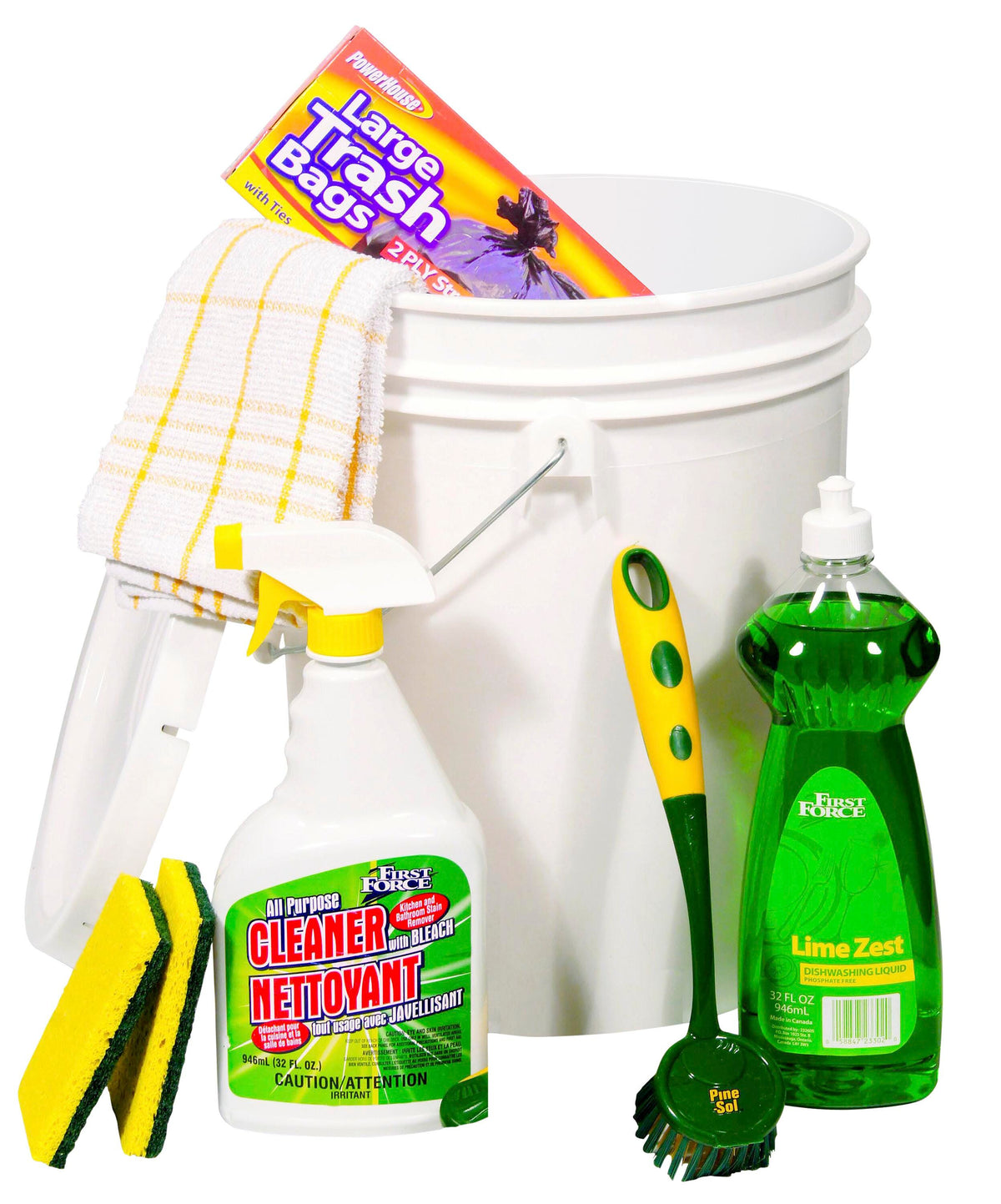 EMERGENCY CLEAN UP BUCKET KIT - 67900