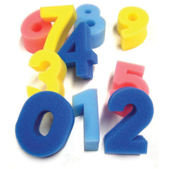 Foam Shapes Numbers Pack Of 10