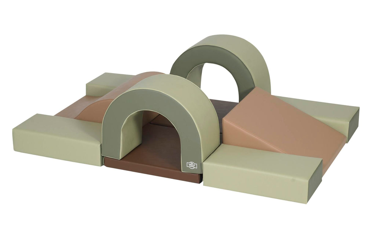 CHILDRENS FACTORY COZY WOODLAND HIDEOUT - 60 L X 40 W X 17 H INCHES