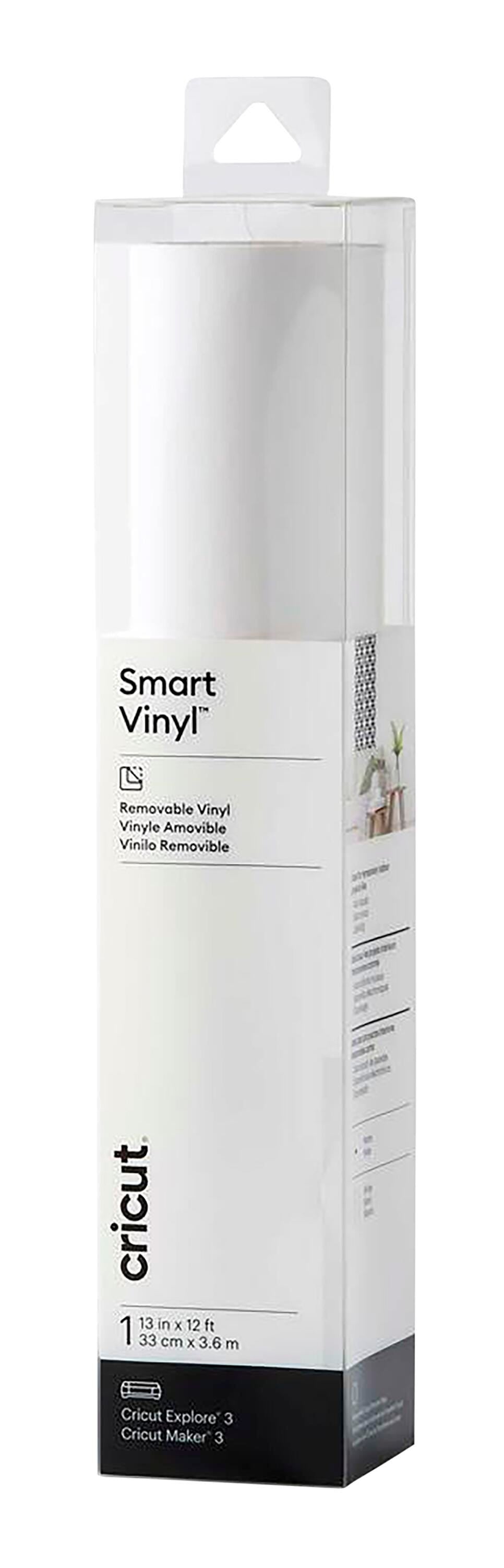 VINYL SMART REMOVABLE CRICUT 12FT X 13IN WHITE