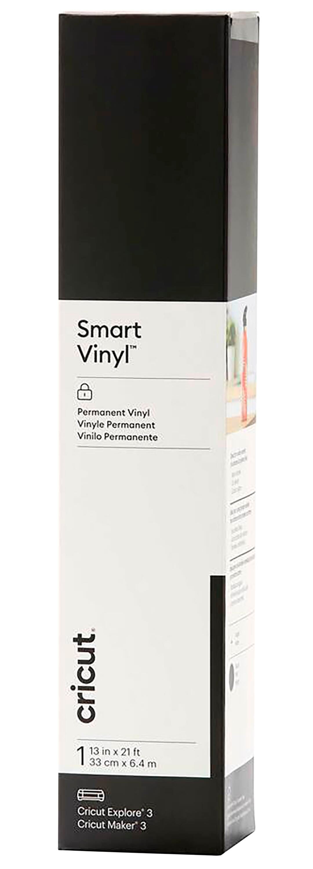 VINYL PERMANENT CRICUT 21FT X 13IN BLACK