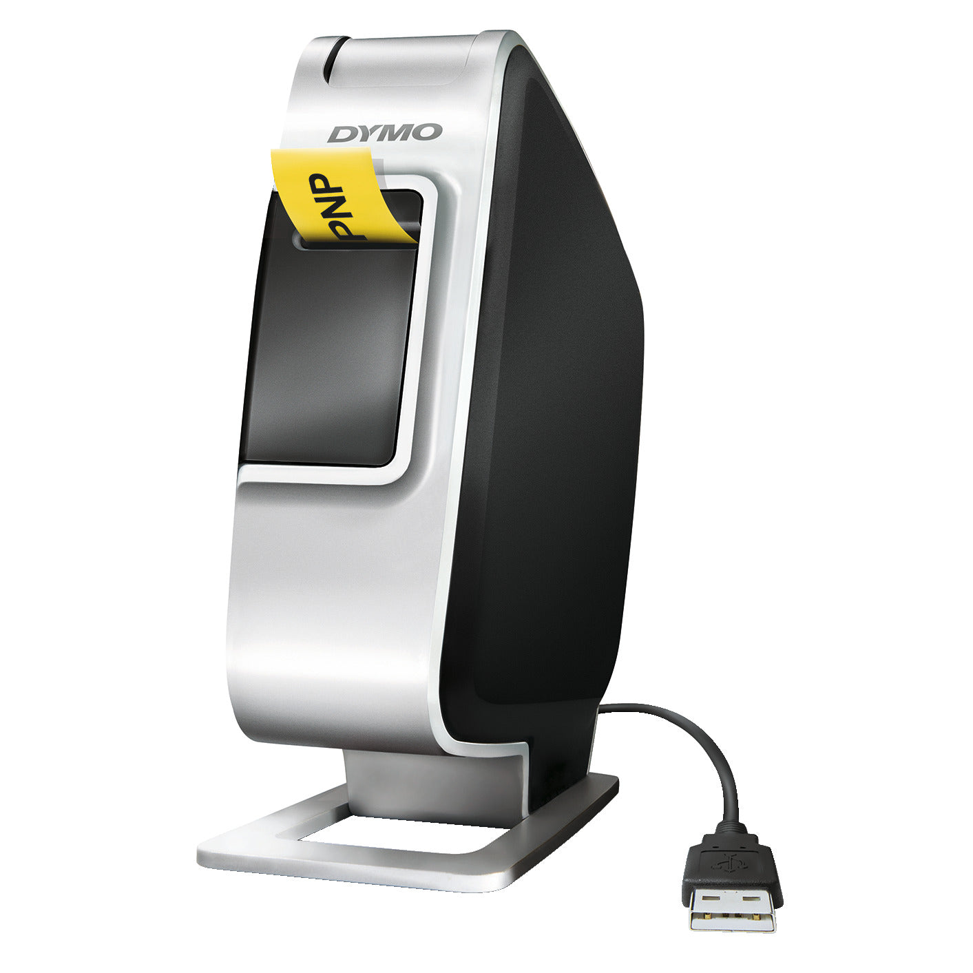 Tape Cassette Dymo Yellow/Black Pk5