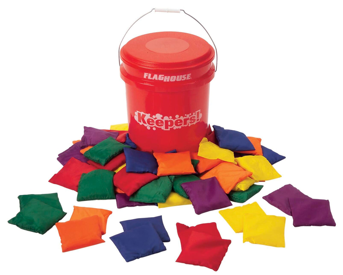 BEAN BAGS NYLON 5 INCH SQUARE - DOZEN