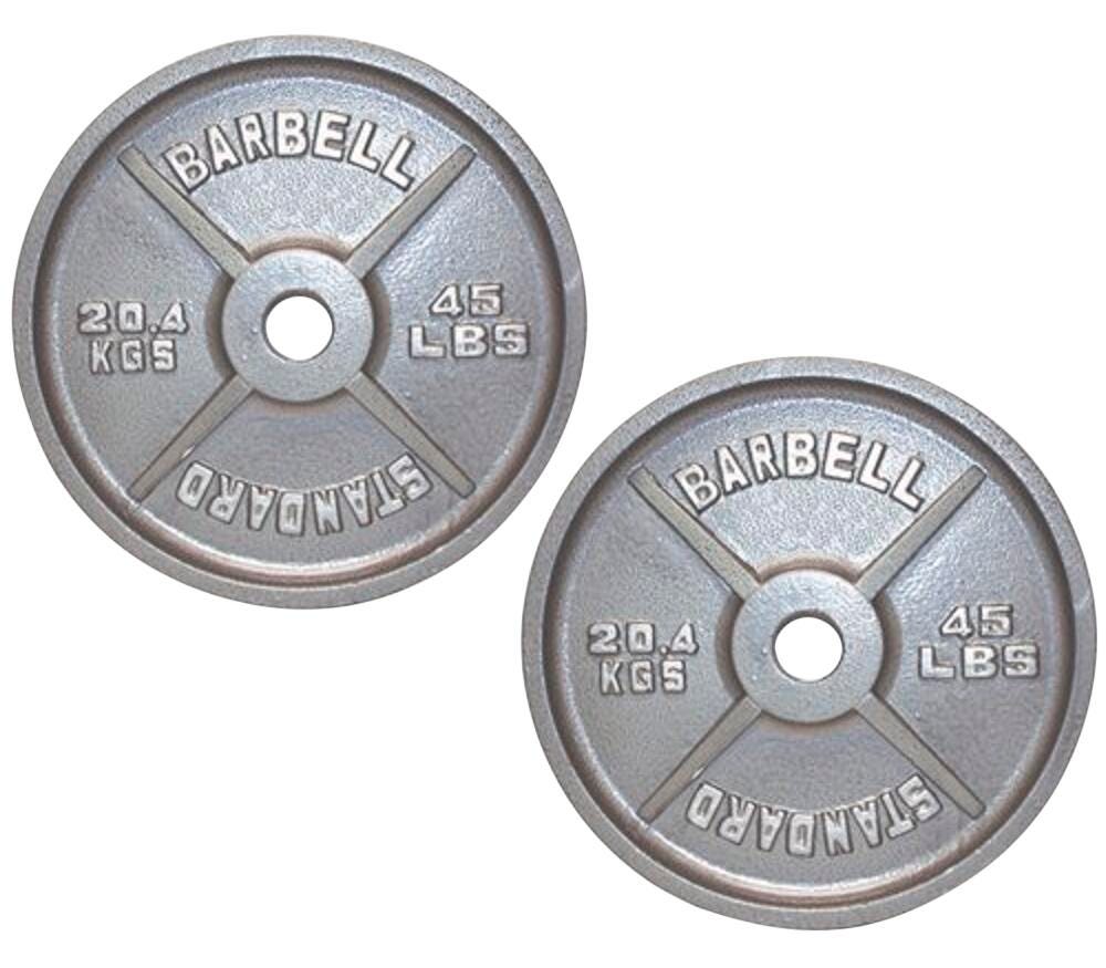 45 WEIGHT PLATE GREY