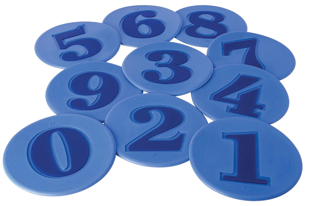 NUMBER SPOTS 0-9    RED