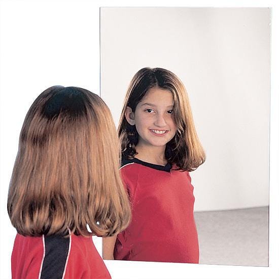 LARGE ACRYLIC MIRROR 60X24