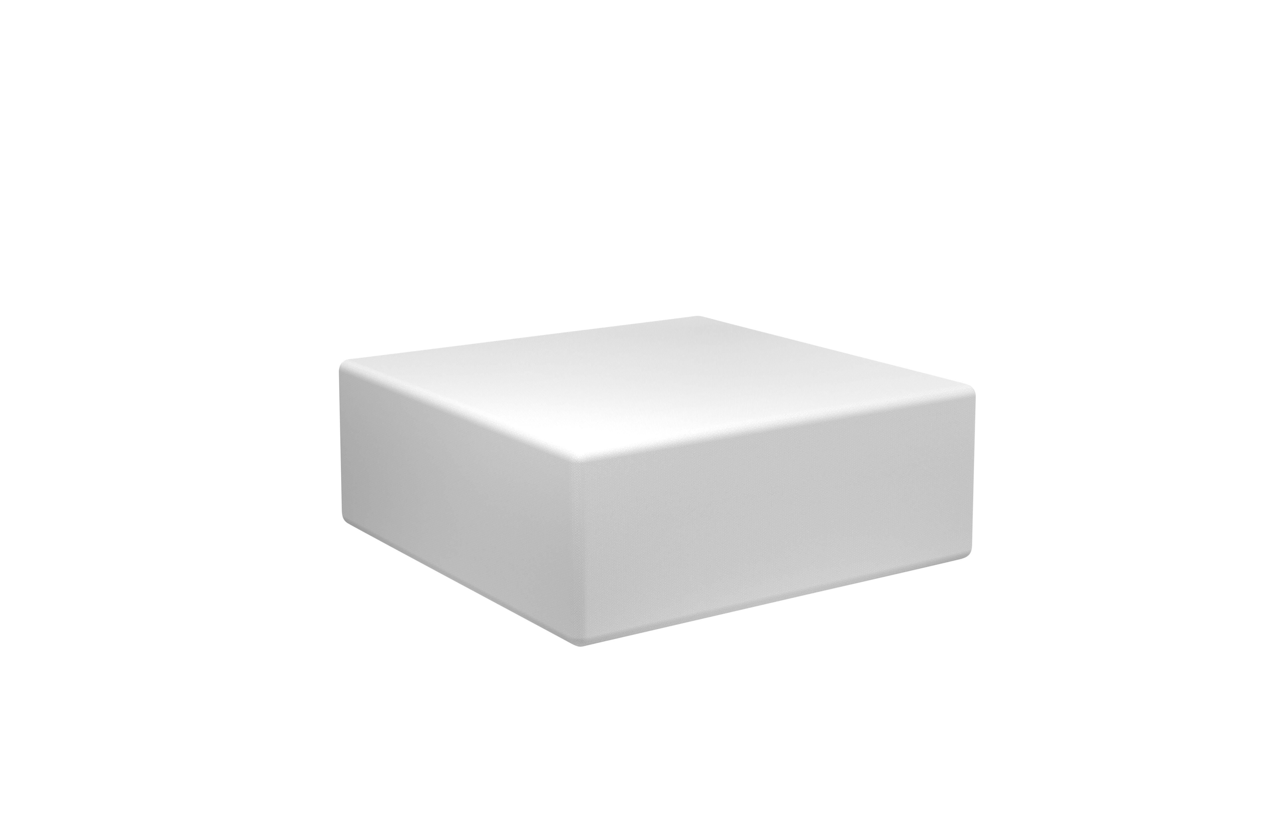 SQUARE BUBBLE TUBE BASE 40IN WHITE