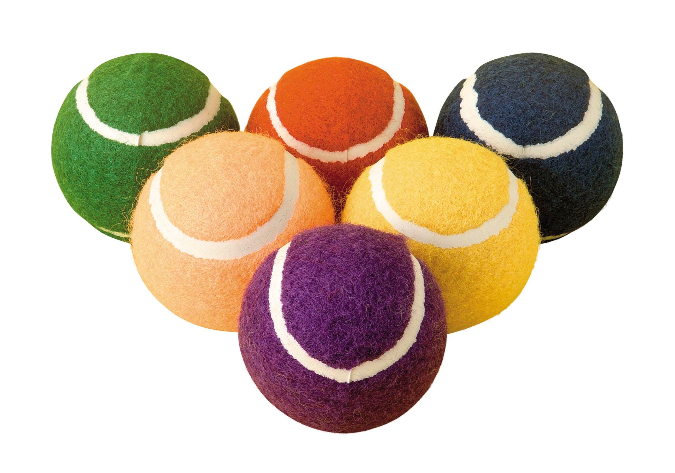 FH COLOR TENNIS BALL SET-6