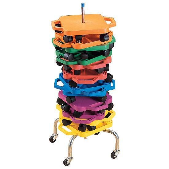 ROLL-ABOUT SCOOTER STORAGE RACK