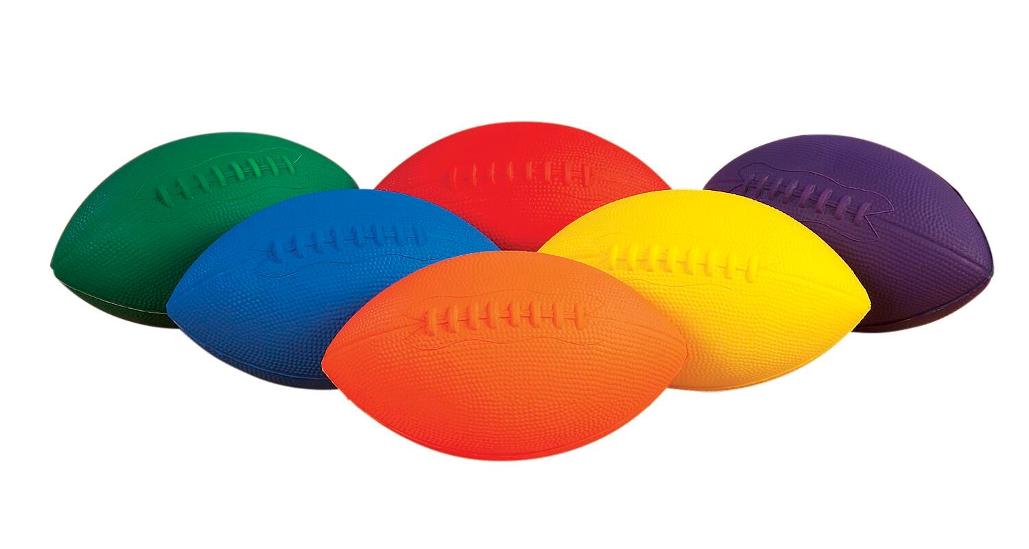 FH 6-COLOR FOAM FOOTBALL SET