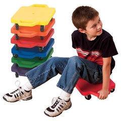 PLASTIC SAFE GRIP SCOOTER BLUE