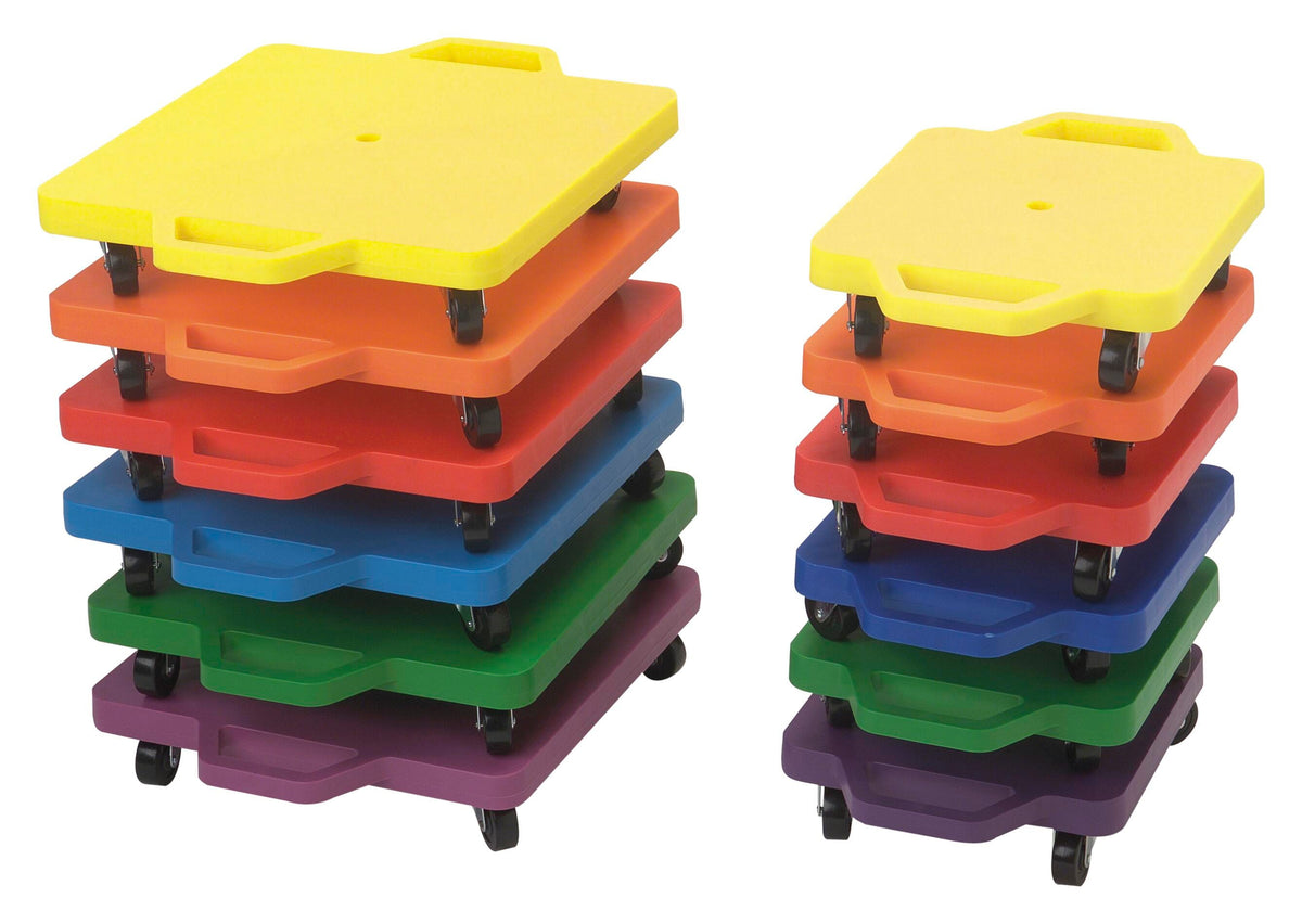 PLASTIC SAFE GRIP SCOOTER GRN