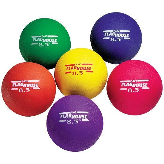 P G BALL 8-1-2 IN   RED