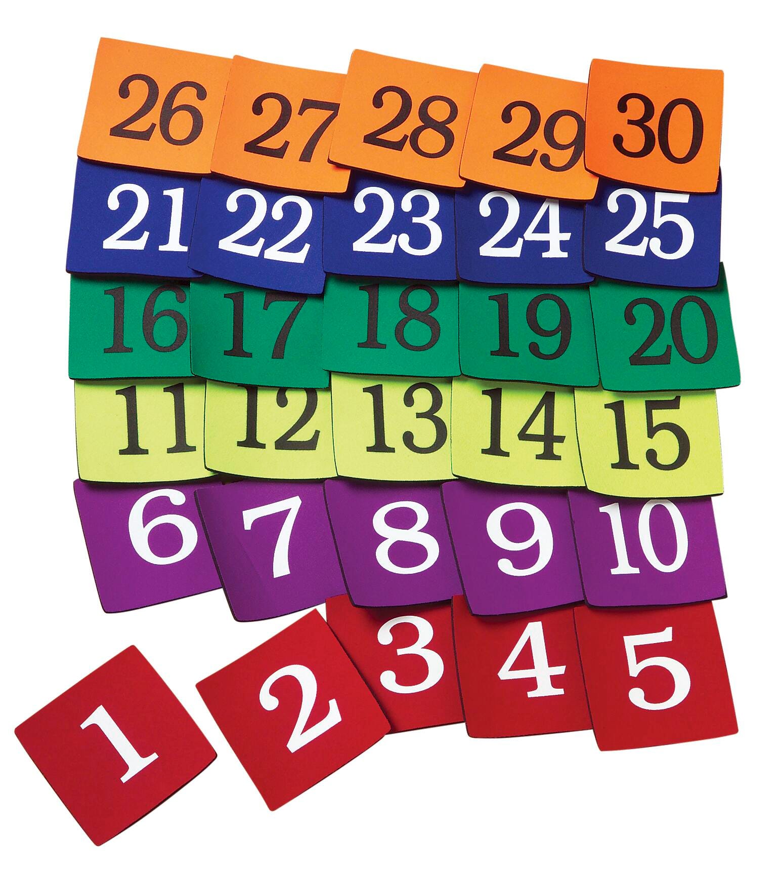 NUMBERED JUNIOR SPOTS SET-30