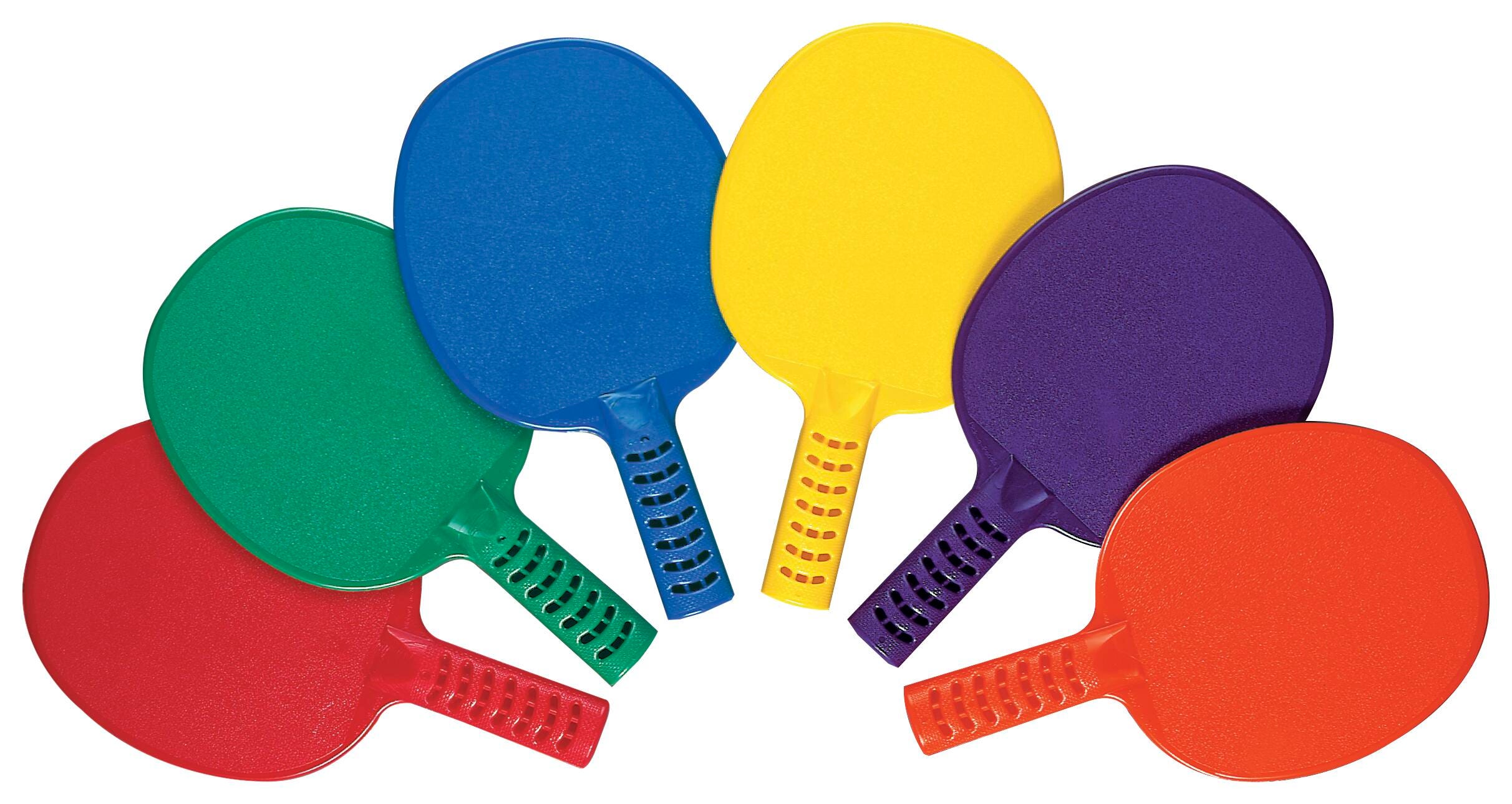 SOFT TABLE TENNIS PADDLE SET 6 COLORS