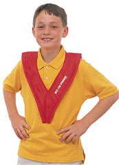 NO-TIE PINNIE CHILD RED