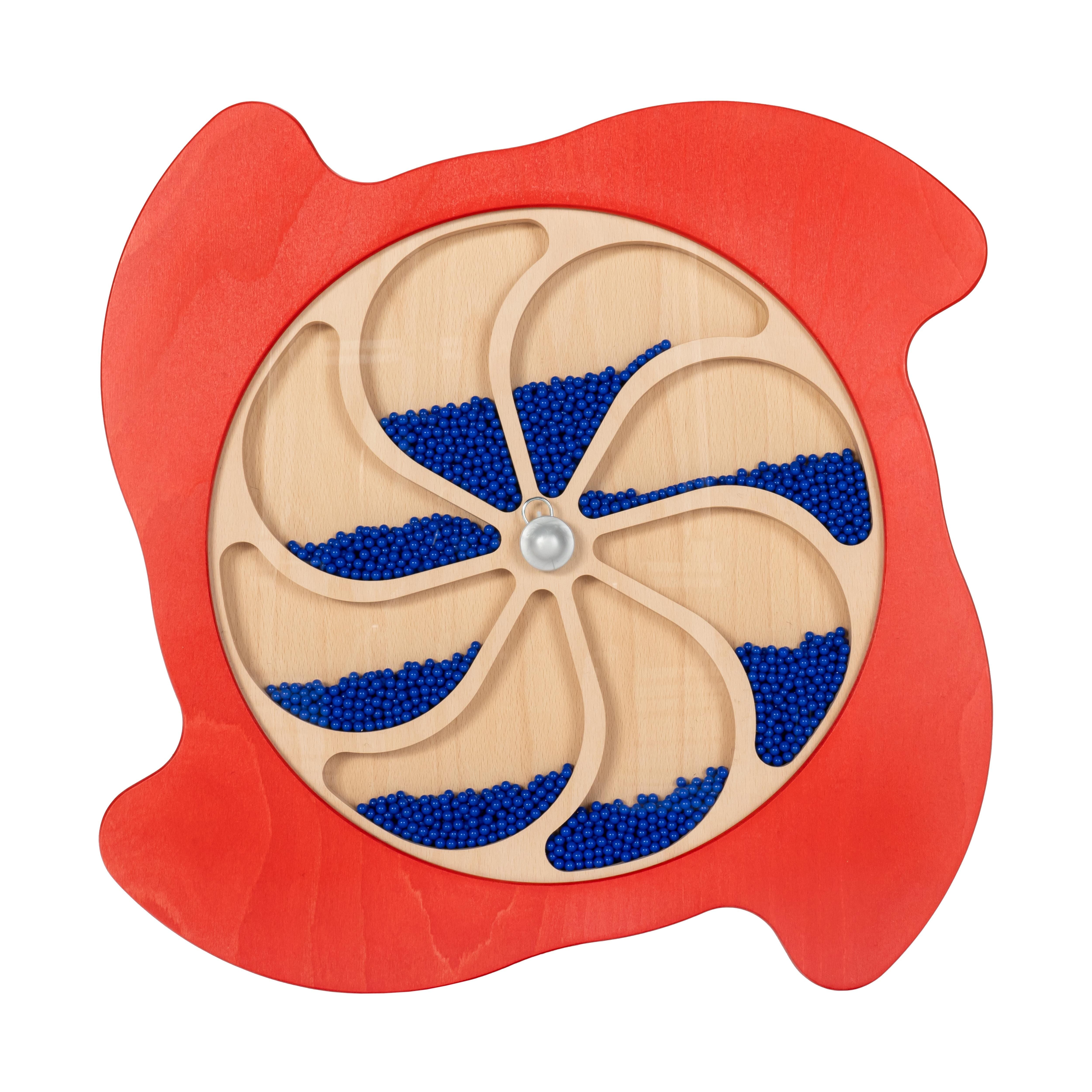 ROTATING RAINFALL PANEL - WATER WHEEL