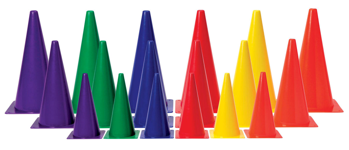 PLASTIC CONES 15 IN PUR