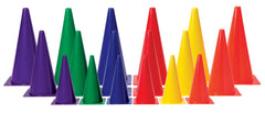 PLASTIC CONES 15 IN PUR